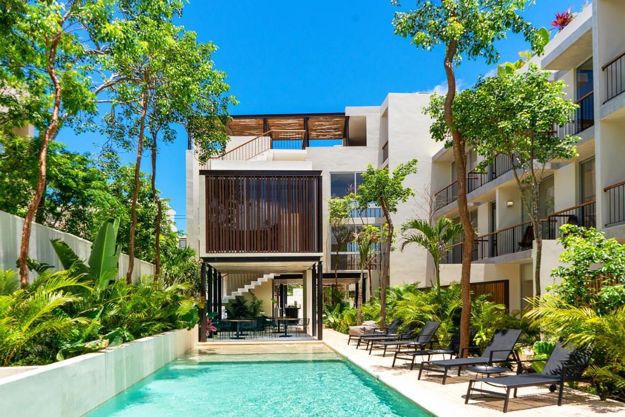 Luxury Condo For 4 With Access To Pool - A203 تولوم المظهر الخارجي الصورة
