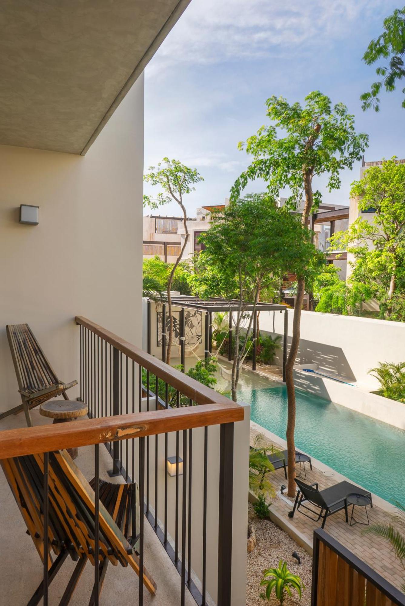 Luxury Condo For 4 With Access To Pool - A203 تولوم المظهر الخارجي الصورة